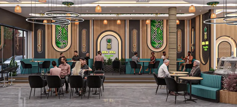 Bora Bora Café Architectural Concept